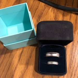 Tiffany wedding band set